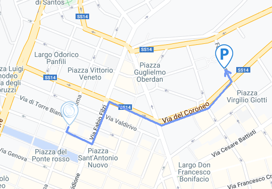 Parkplatz Saba Foro Ulpiano